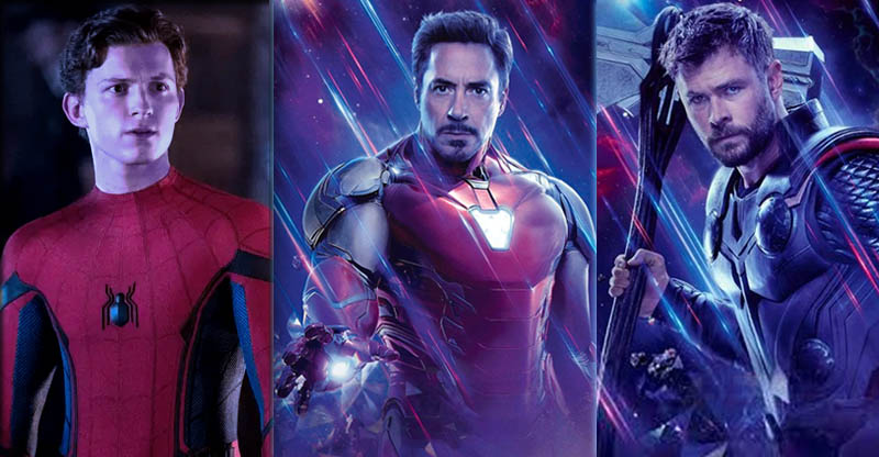 Spiderman - IronMan - Thor - Marvel - Avengers