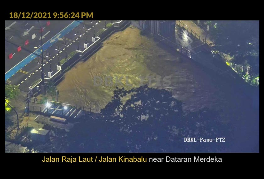 Jalan Utama Kuala Lumpur Banjir
