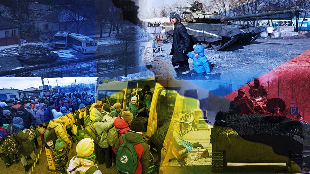 Mariupol Refugees - Russia-Ukraine War