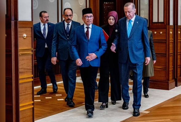 PM Anwar Ibrahim dan Presiden Erdogan
